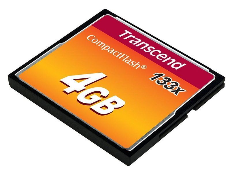 133x CompactFlash (Standard)[Карта пам'яті CF 4GB 133X] Transcend RC_TS4GCF133 фото