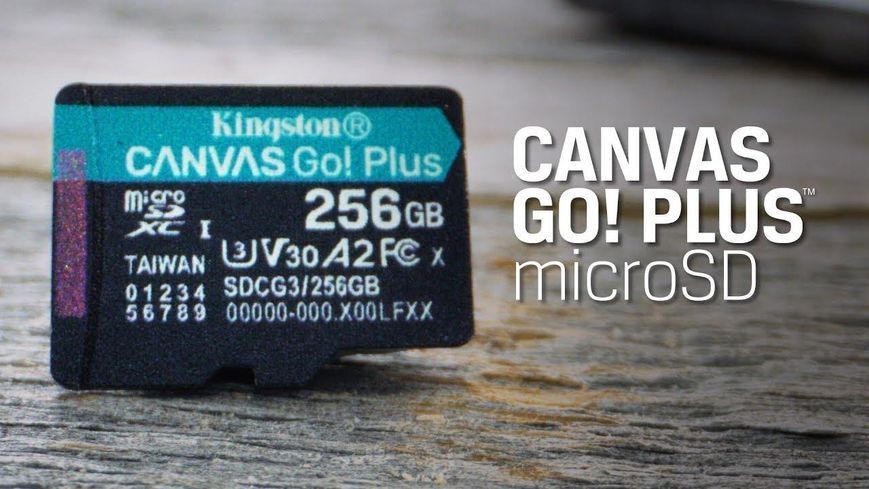 Карта пам'яті Kingston Canvas Go! Plus microSD [SDCG3/512GB] RC_SDCG3/512GB фото