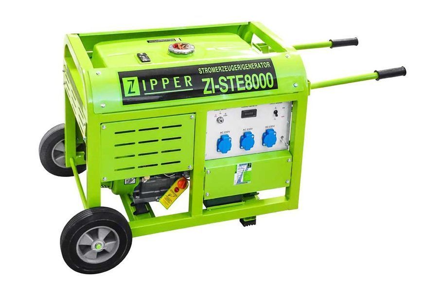 Бензиновий генератор Zipper ZI-STE8000 8 кВт KM_ZI-STE8000 фото