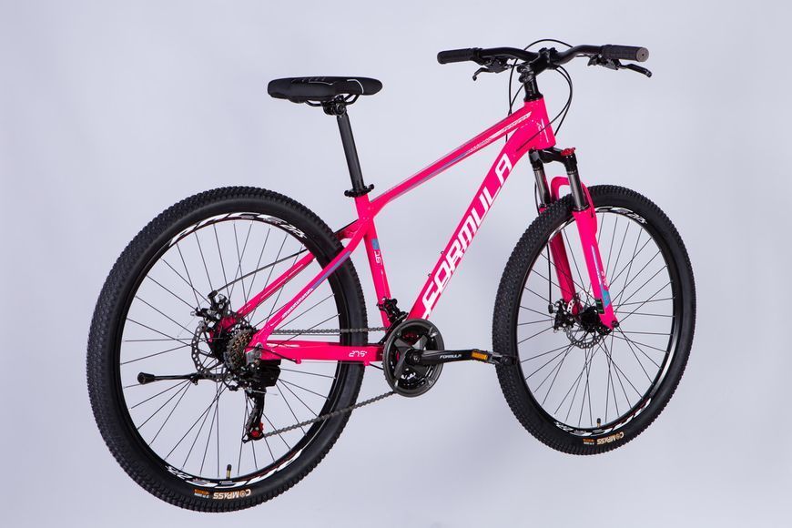 Велосипед AL 27.5" Formula MOTION DD FR рама-16" рожево-білий 2025 VT_OPS-FR-27.5-250 фото