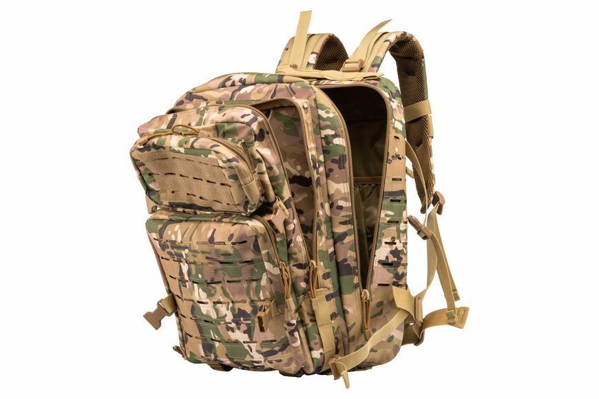 Рюкзак тактичний 2Е, 45L, Laser Cut, камуфляж RC_2E-MILTACBKP-45L-MC фото