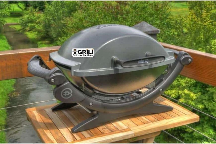Електричний гриль Q140 сірий Weber 522079 GR_003484 фото