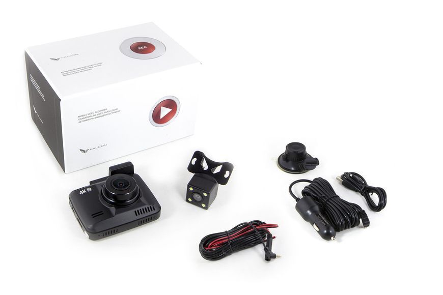 Відеореєстратор Falcon HD89-2CAM-GPS-WiFi (FN HD89-LCD-2CAM-GPS-WiFi) MA_FN HD89-LCD-2CAM-GPS фото
