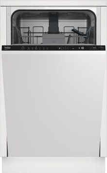 Посудомийна машина Beko вбудована, 10компл., A++, 45см, дисплей, білий RC_BDIS36020 фото