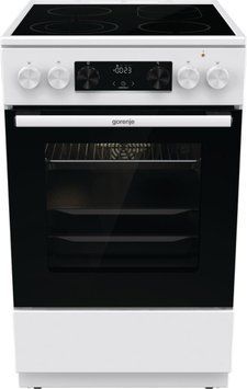 Плита Gorenje электрическая стеклокерамическая, 70л, 60x60см, дисплей, приготовление с паром, программатор, RC_GECS5C70WA фото
