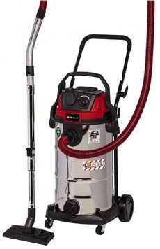 Пылесос профессиональный Einhell TE-VC 2340 SACL, 1500Вт, 225мБар, контейнер 40л, розетка, класс L, 10.1кг RC_2342470 фото