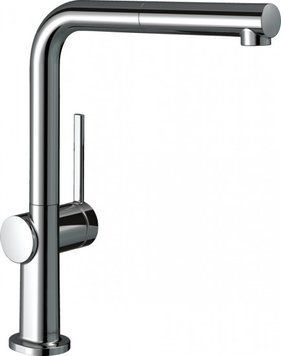 Змішувач для кухні Hansgrohe Talis M54, довж.виливу - 215мм, витяжний, 1важіль, KM270sBox, хром RC_72809000 фото