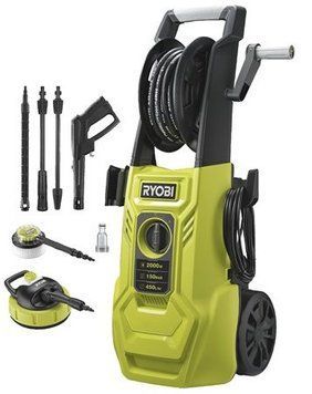 Мінімийка високого тиску Ryobi RY150PWA, 2000Вт, 150бар, 450л/год, шланг 8м, 11.2кг RC_5133005371 фото
