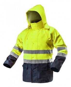 Робоча куртка підвищеної видимості Neo Tools, Oxford 300D, жовта [81-720-XXXL] RC_81-720-XXXL фото