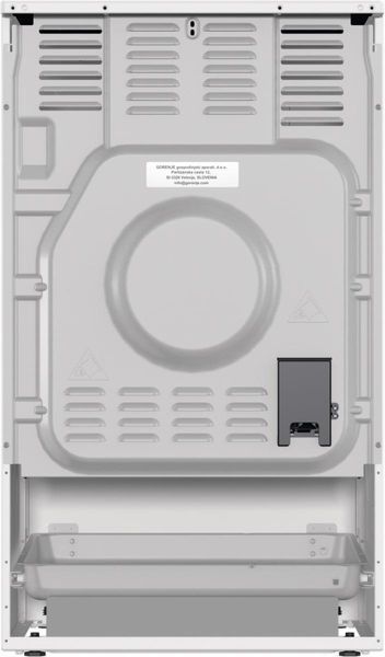 Плита Gorenje електрична склокерамічна, 70л, 60x60см, дисплей, приготування з парою, програматор, RC_GECS5C70WA фото