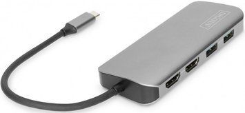 Док-станция DIGITUS USB-C, 8 Port RC_DA-70884 фото