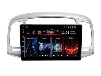 Штатна автомагнітола FORS.auto М300 для Hyundai Accent 2009-2012/Verna (3+32Gb, 9") 2008-2011 FA_0084-М300 фото