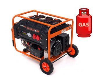 Генератор Газ/Бензиновый Kraft Dele KD164 5.0/5.5 кВт с электрозапуском NV_DD0006910 фото