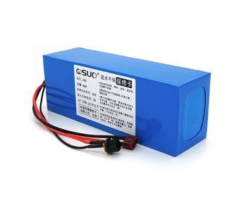 Акумуляторна батарея літієва QiSuo 36V 8A з елементами Li-ion 18650, DC: 5.5x2.1мама + роз'єм T-2HQмама U_29609 фото