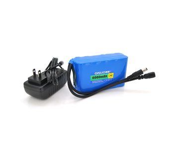 Акумуляторна батарея літієва QiSuo 24V 6Ah з елементами Li-ion 18650 (112x38x70) + зарядний пристрій U_26010 фото
