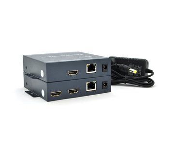 Одноканальний активний подовжувач HDMI сигналу UTP кабелю. Дальність передачі: до 200 метрів, cat5e/cat6e 1080P/3D U_16770 фото