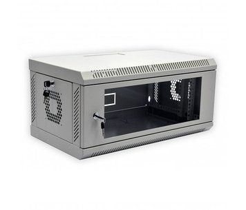 Шафа Voltronic 4U, 600х350х284 мм (Ш*Г*В), акрилове скло, сірий U_15770 фото