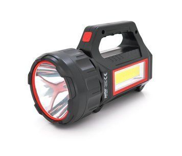 Фонарь поисковый Panther PT-8895, 1LED+COB T6, мощность - 10 Вт, режимы 3+2+2, ёмкость - 3600 мАч U_28958 фото