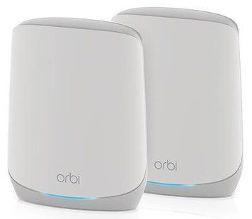 WiFi система Orbi RBK762S AX5400, WiFi 6, MESH, 3xGE LAN, 1xGE WAN, біл. кол. (2шт.) NETGEAR RC_RBK762S-100EUS фото