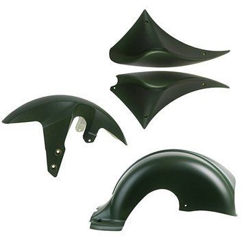 Комплект крыльев и накладок бака для электроскутера Chopper r804-m3 Green (r804-m3 Green) OL_51293 фото