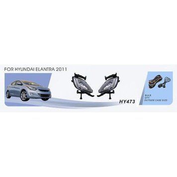 Фары доп.модель Hyundai Elantra/2011-14/HY-473W/881-12V27W/эл.проводка (HY-473W) OL_55621 фото