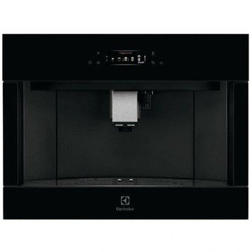 Electrolux Кофемашина встраиваемая, 2,5л, зерно+мол., автомат.капуч, дисплей, сенсорное управл., подсветка, RC_KBC85Z фото
