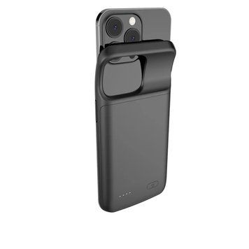 Чохол акумулятор AmaCase для iPhone 14/14 Pro Чорний New (4800 мАч) AMA_063 фото