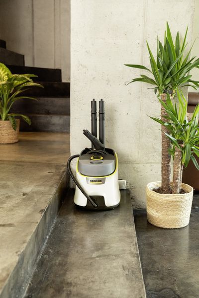 Пароочисник SC 4 Deluxe, 2200Вт, 1300мл, 4Бар, білий Karcher RC_1.513-460.0 фото