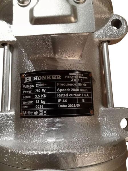 Виброплощадка электрическая для бетона HONKER ZW-3.5 HY_000004397 фото