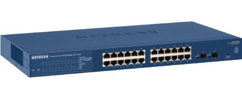 Комутатор NETGEAR GS724T 24xGE, 2xGE SFP, керований L2 RC_GS724T-400EUS фото