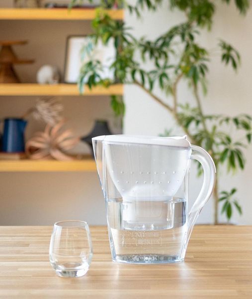 Фільтр-глечик Brita Marella Memo MXPro 2.4л (1.4л очищеної води) білий RC_1052789 фото