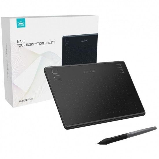 Графический планшет Huion HS64, Black (без аккумулятора и зарядного устройства) RC_HS64 фото