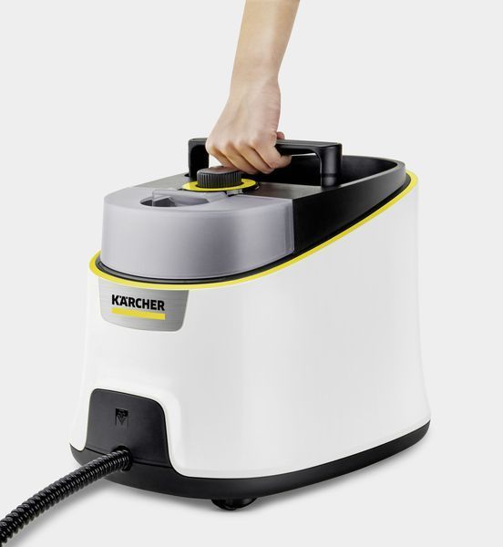Пароочисник SC 4 Deluxe, 2200Вт, 1300мл, 4Бар, білий Karcher RC_1.513-460.0 фото