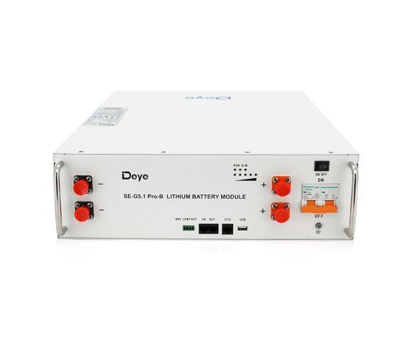 Аккумуляторная батарея Deye LiFePO4 SE-G5.1 Pro-B 51,2V 100AH, 5,12kW BMS50A@16S U_34231 фото