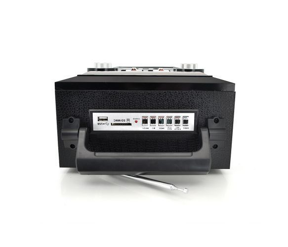 Радио NewKanon KN-61REC, LED, 6W, AM/FM радио, Входы microSD, USB, питание от 220+АКБ+2*LR20, корпус U_28053 фото