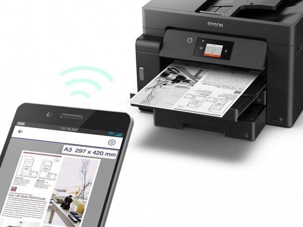 МФУ ink mono A3 Epson EcoTank M15140 32 ppm DADF Duplex USB Ethernet Wi-Fi Pigment RC_C11CJ41404 фото