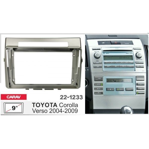 Переходная рамка Toyota Corolla Verso Carav 22-1233 AV_22-1233 фото