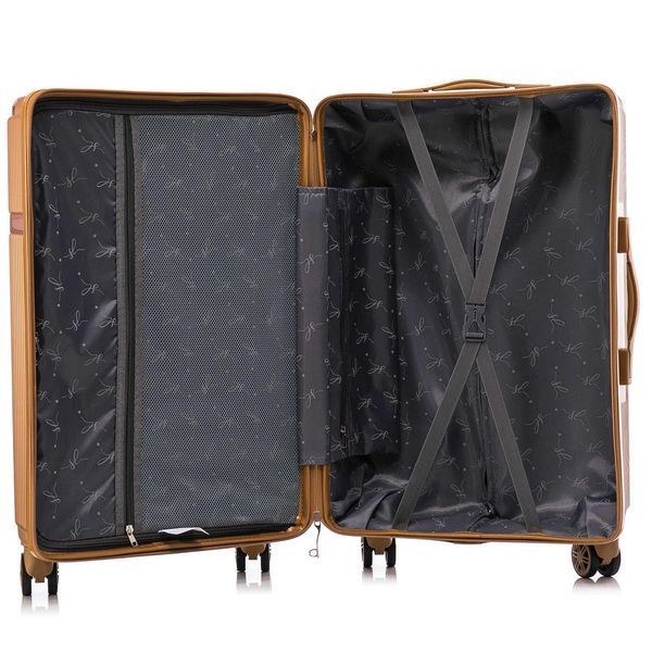 Чемодан Semi Line 24" (M) Gold (T5667-3) DS_DAS302655 фото
