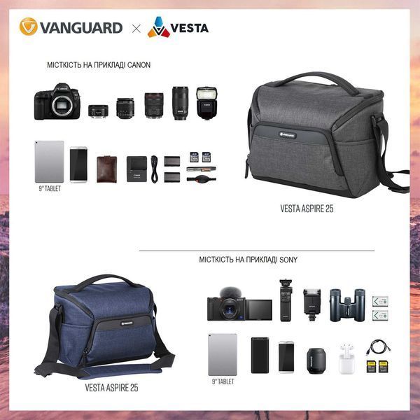 Сумка Vanguard Vesta Aspire 25 Navy (Vesta Aspire 25 NV) DS_DAS301283 фото