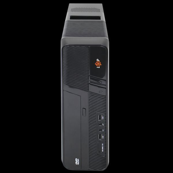 Корпус LP S605 BK 400W Slim 2xUSB 2.0 LP_1956 фото