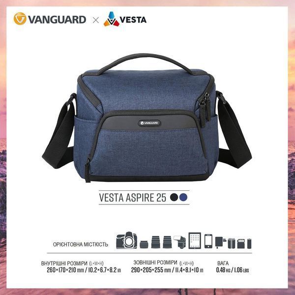 Сумка Vanguard Vesta Aspire 25 Navy (Vesta Aspire 25 NV) DS_DAS301283 фото
