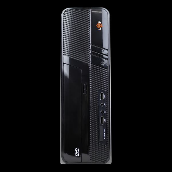Корпус LP S605 BK 400W Slim 2xUSB 2.0 LP_1956 фото