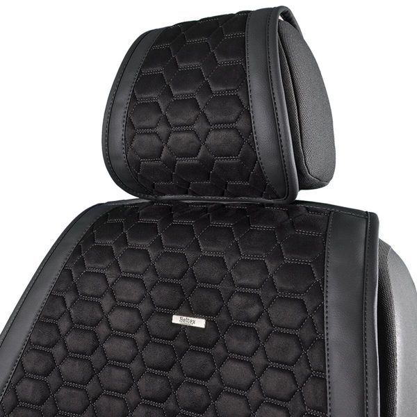 Комплект преміум накидок для сидінь BELTEX Monte Carlo, black LI_BX81100 фото