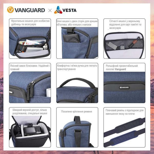 Сумка Vanguard Vesta Aspire 25 Navy (Vesta Aspire 25 NV) DS_DAS301283 фото