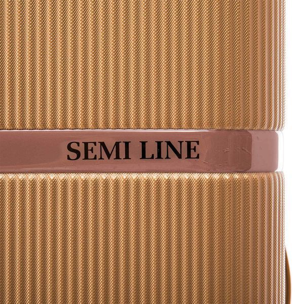 Чемодан Semi Line 24" (M) Gold (T5667-3) DS_DAS302655 фото