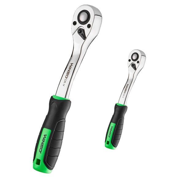 Профессиональный набор инструментов в кейсе Winso Pro 1/2", 1/4" 72 T, CR-V, 73 ед. LI_924073 фото