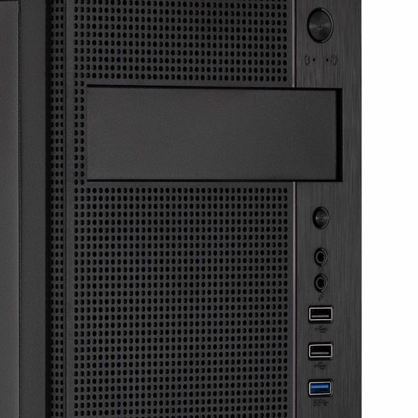 Корпус 2E Alfa E185-400 з БП 2E ATX400W, 1xUSB3.0, 2xUSB2.0, VGA 310мм, ATX, чорний RC_2E-E185-400 фото