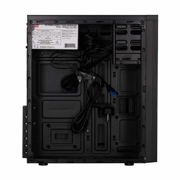 Корпус 2E Alfa E185-400 з БП 2E ATX400W, 1xUSB3.0, 2xUSB2.0, VGA 310мм, ATX, чорний RC_2E-E185-400 фото