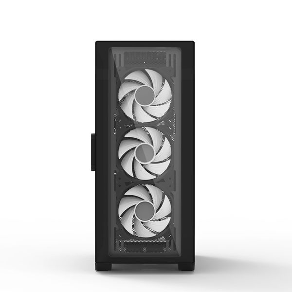 Корпус Zalman I3 Neo TG без БП, 1xUSB3.0, 2xUSB2.0, 4x120мм ARGB, VGA 355мм, LCS ready, TG Side/Front Panel, RC_I3NEOTGBLACK фото