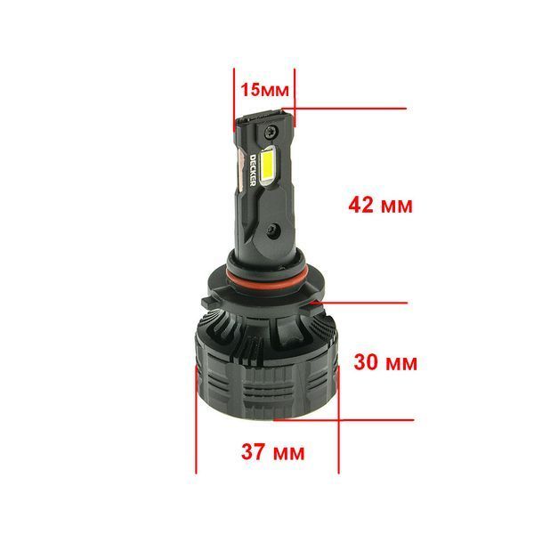 LED лампа Decker LED PL-03 9005 5000K, 1 шт CY_НФ-00001349 фото